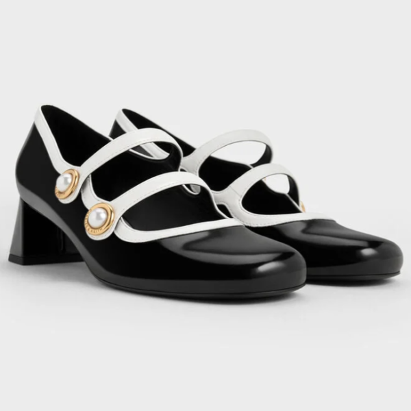 Pearl Mary Jane Pumps - Image 2