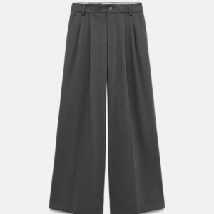 DOUBLE PLEAT TROUSERS