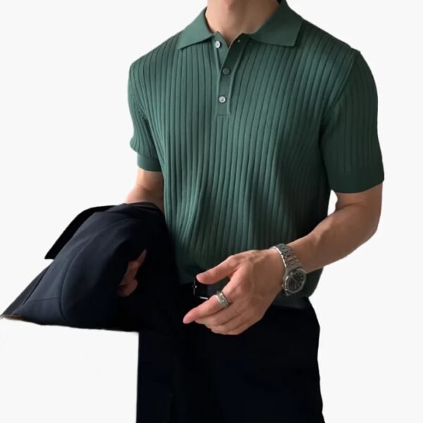 Gimcheon Knitted Polo Shirt - Image 4