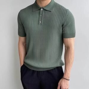 Gimcheon Knitted Polo Shirt