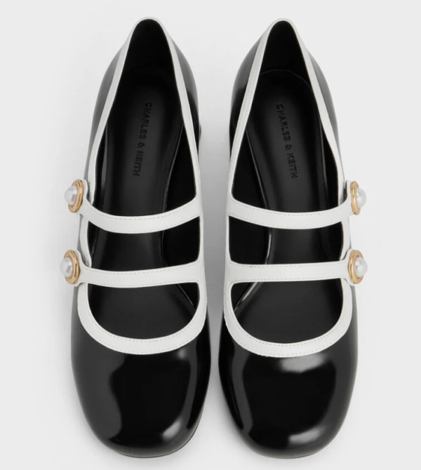 Pearl Mary Jane Pumps - Image 3