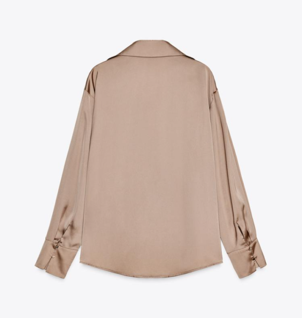 BASIC SATIN SHIRT - Image 2