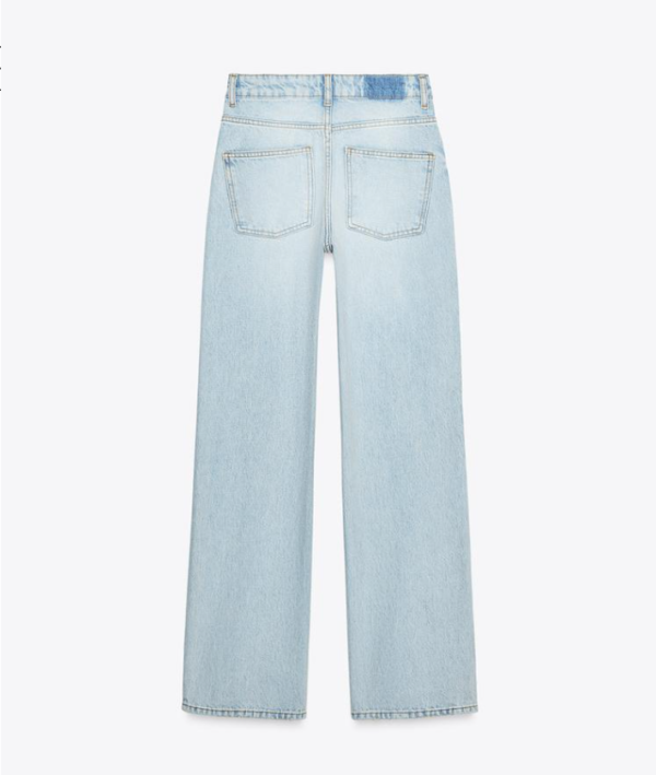 STRAIGHT HIGH WAIST JEANS - Image 2