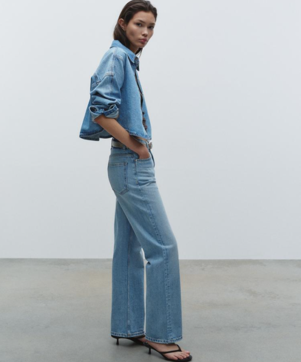 STRAIGHT HIGH WAIST JEANS - Image 5